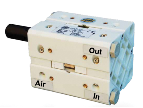 Clark Solutions' miniature air operated diaphragm pump CU15.