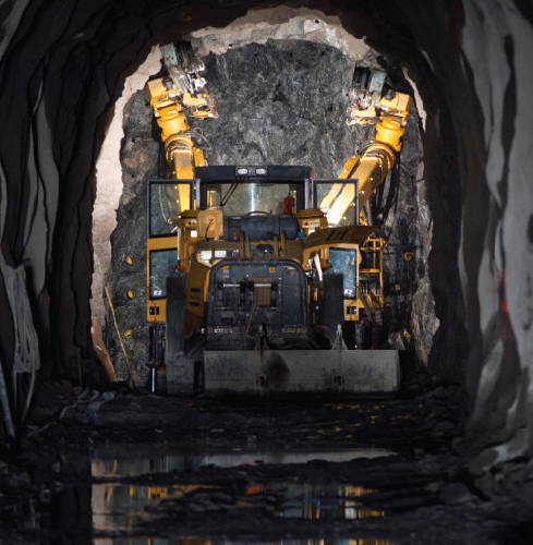 The cable tunnel is 6.3 km long and up to 60 m deep.