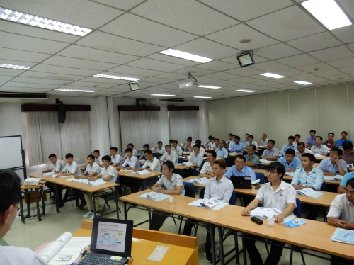 An Ebara seminar in Ho Chi Minh City.