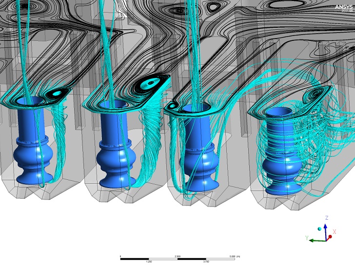 CFD modelling can help optimize the design of solutions of performance & development schedule.
