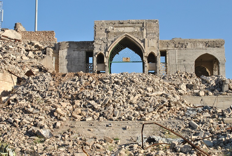 Mosul has suffered years of bombardment. When hostilities ended in 2017, it was left with virtually no access to fresh water. (Lena Ha/Shutterstock)