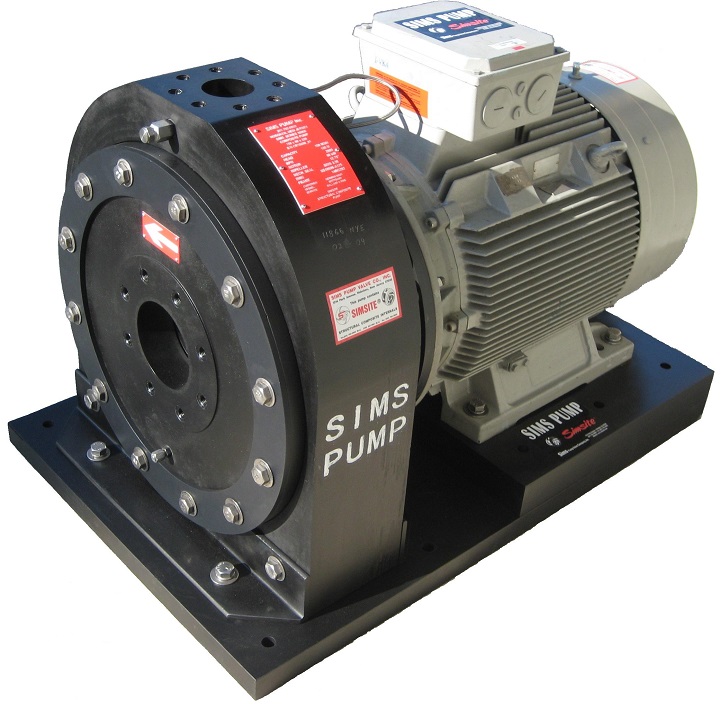 A SIMSITE horizontal fire pump.