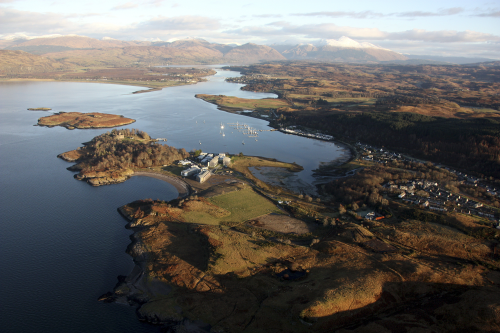The research and eduction centre, Scottish Association of Marine Science (SAMS), is based near Oban in Argyll.
