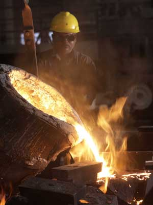 KSB has extended its steel foundry in Vambori, India.