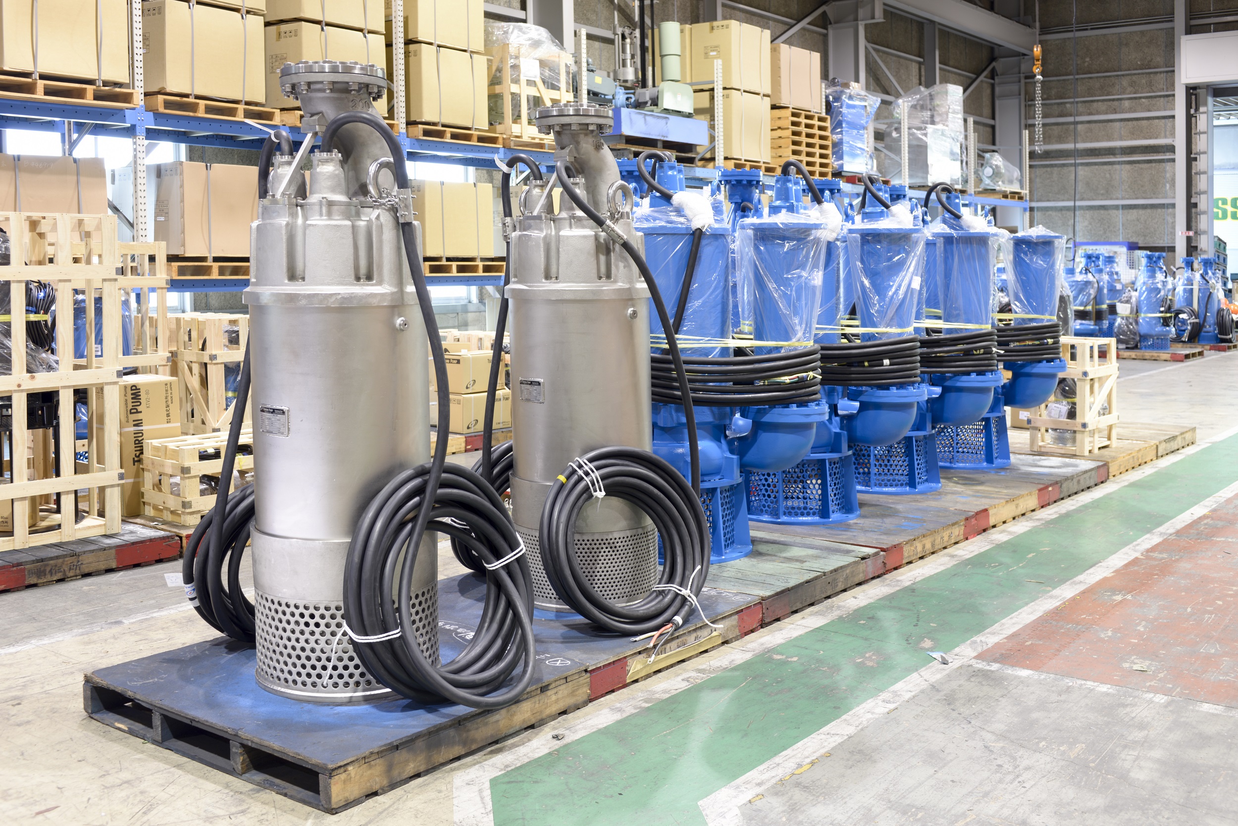 Tsurumi Europe’s LH and LH-W Series pumps have been developed specifically for pumping water in deep mines.