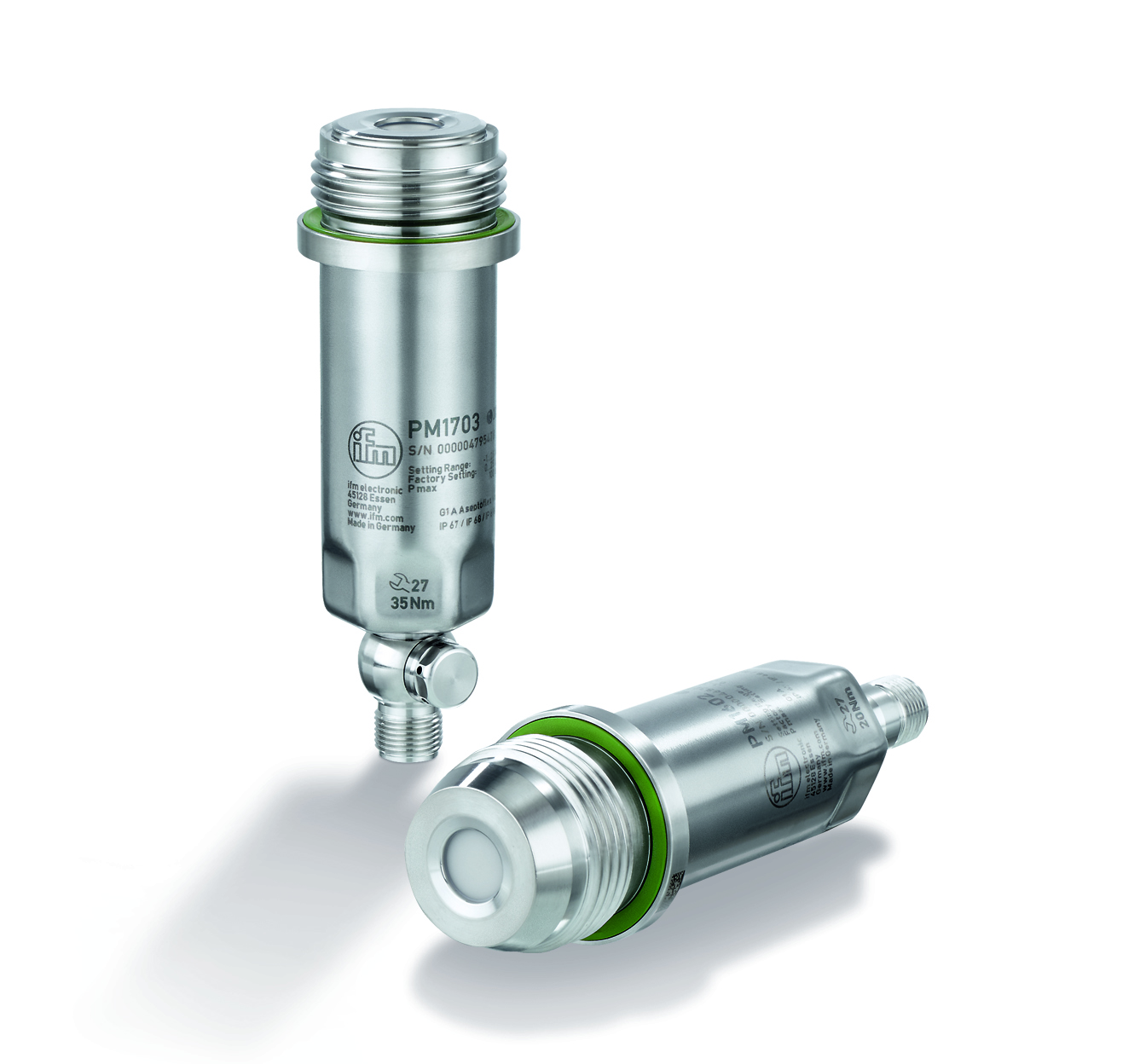 The PM16 series of pressure transmitters provides a total accuracy of 0.2%.