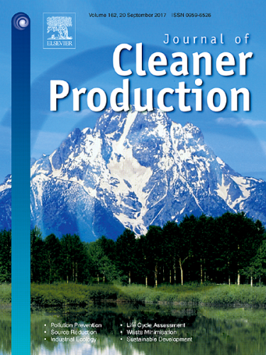 Elsevier's Journal of Cleaner Production.