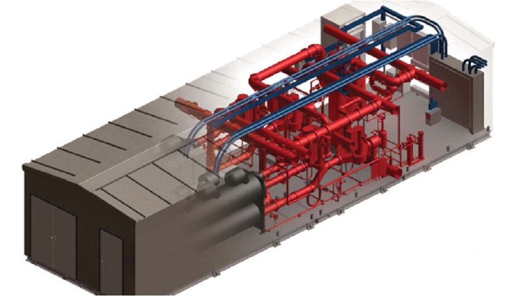 Armstrong's integrated packaged plant room for chilled water applications.