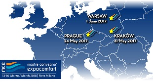 The promotional roadshow for MCE 2018 will begin in Prague on 24 May.