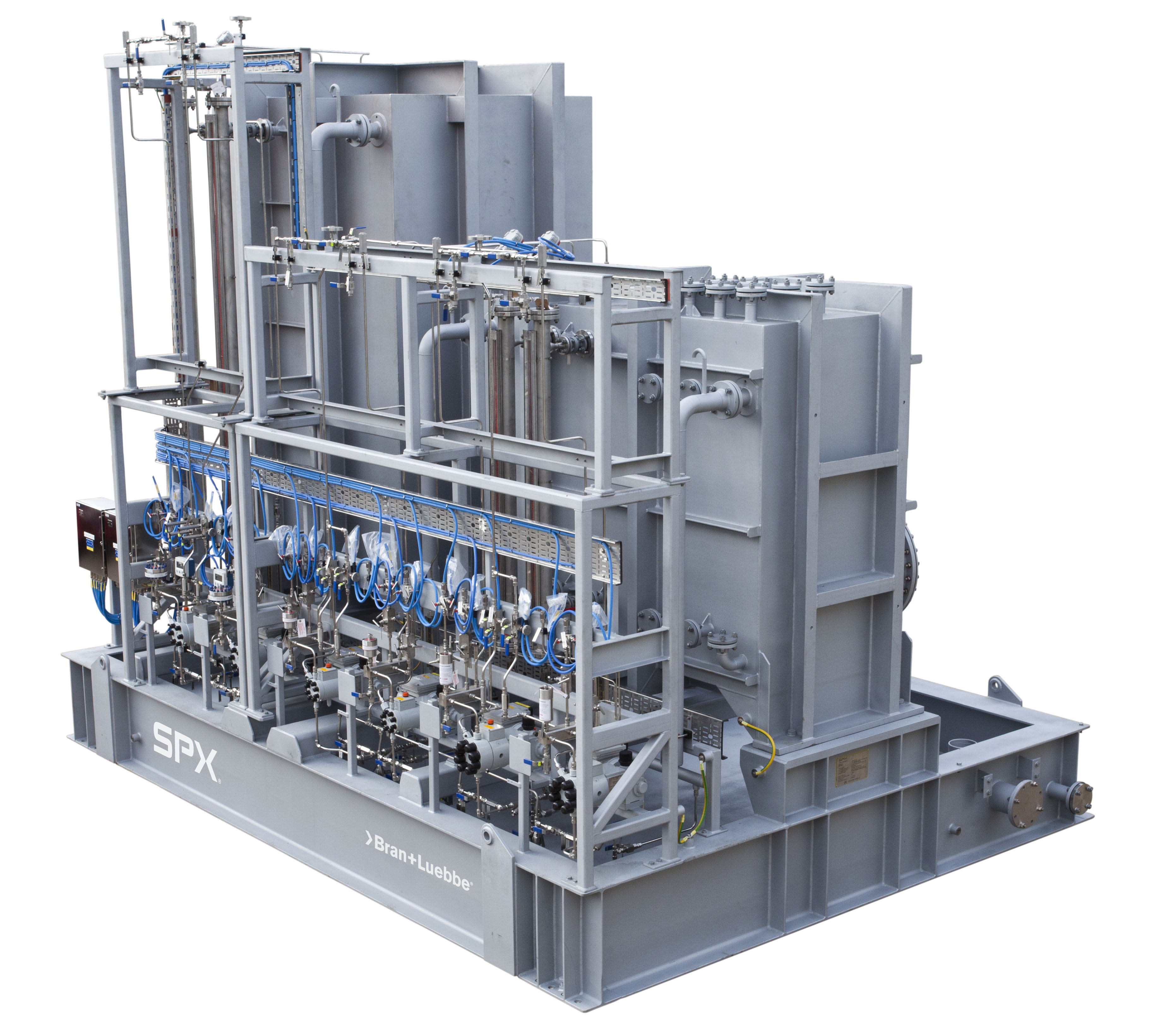 A multi-compartment chemical injection package from SPX Flow.
