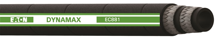 When developing the new EC881, Eaton designed a hose that will help combat the common failure causes such as abrasion.