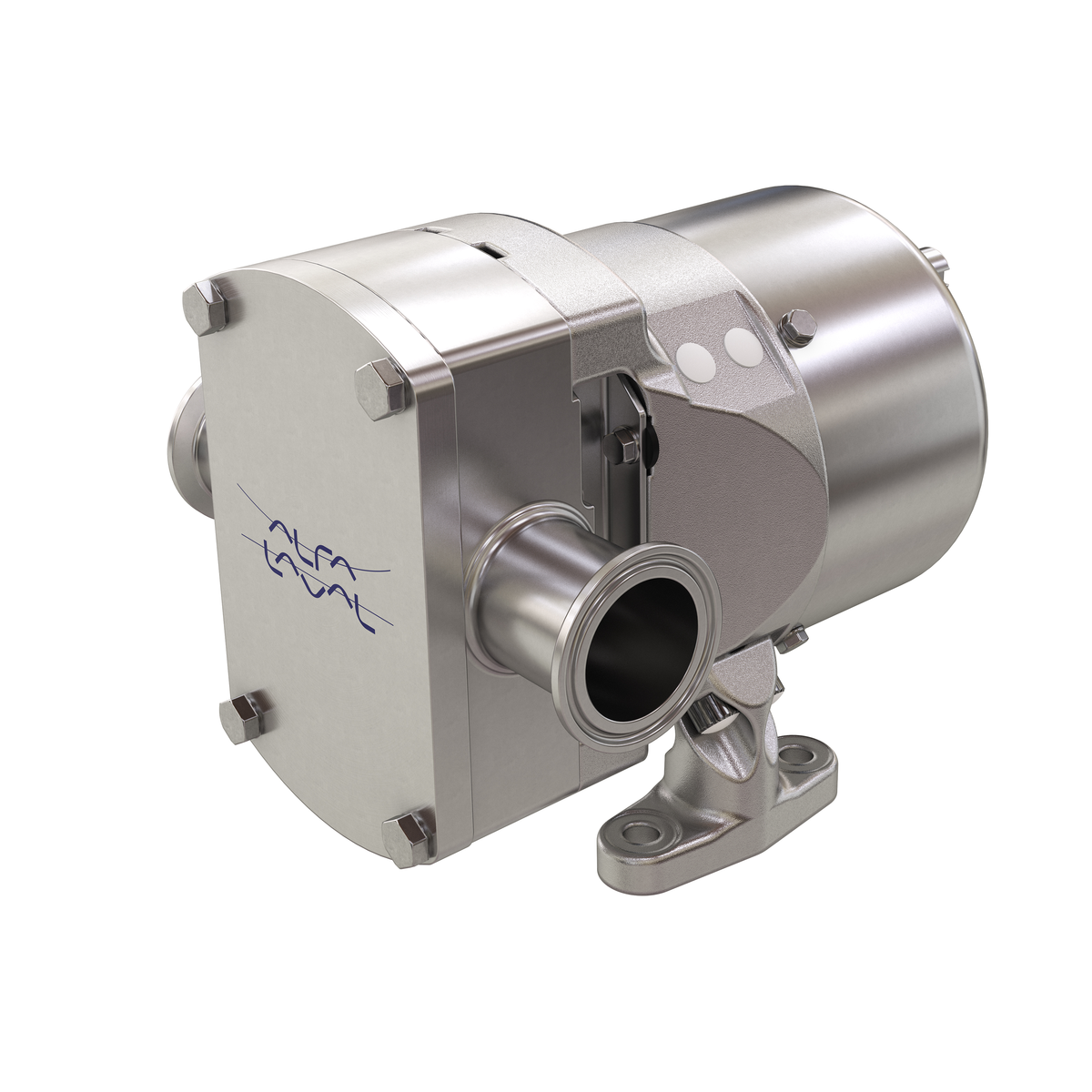 Alfa Laval's OptiLobe rotary lobe pumps are designed to meet the requirements of lower flow rates and higher production capacities.