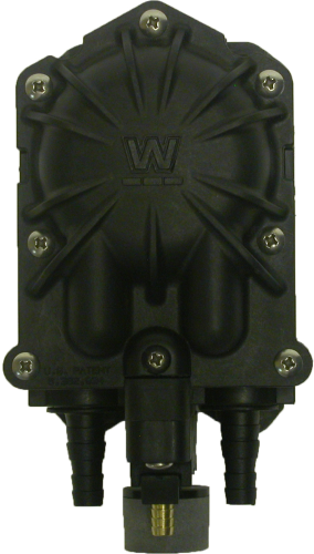 The 10 mm and 13 mm Hornet series pumps from Wilden are designed for industrial applications including chemical dispensing, car wash and OEM systems
