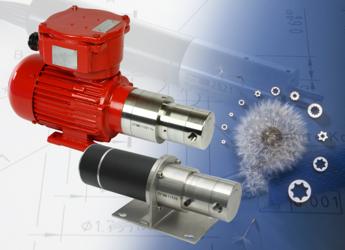 The HNP 11500 Series of positive displacement, internal gear pumps.