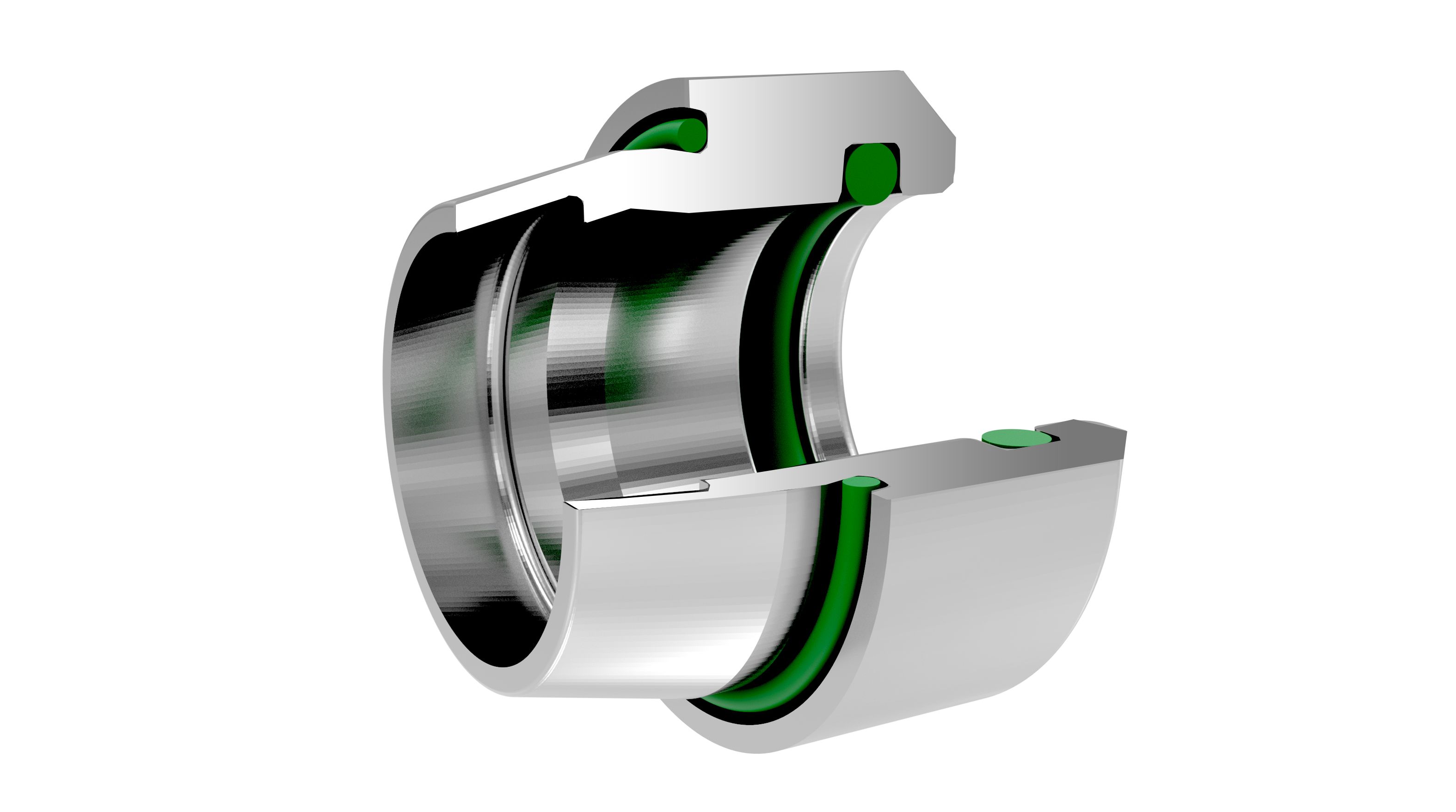 To eliminate the risk of leaks, WALRINGplus features both optimum metal-to-metal sealing and additional soft sealing on both possible leak paths – the cutting ring cone and the cutting ring inner area (photograph courtesy of Danfoss Power Solutions).