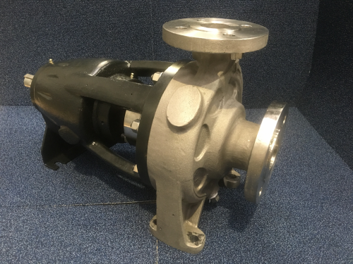 The Amarinth ISO15099 bare shaft pump ready for delivery to BASF.