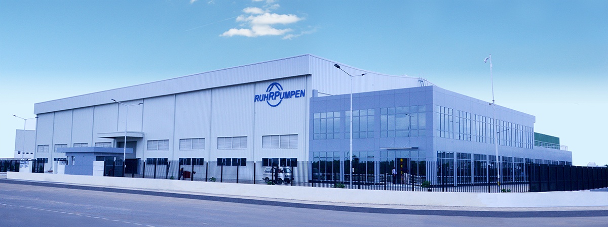 Ruhrpumpen's new manufacturing plant in Chennai.