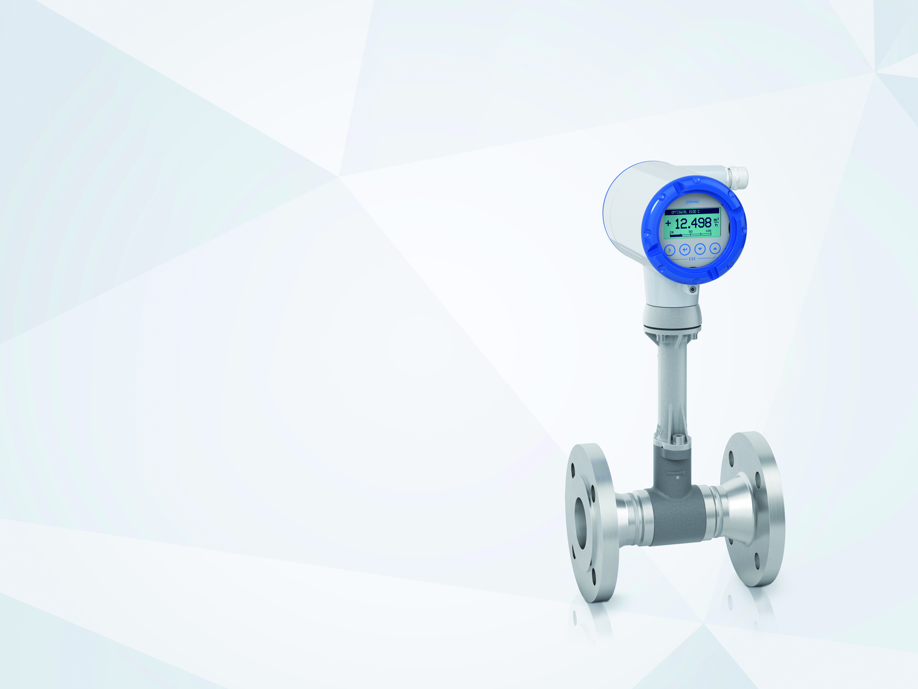 The OPTISWIRL 2100 is designed for basic utility applications in the process industries for the measurement of liquids and wet gases.